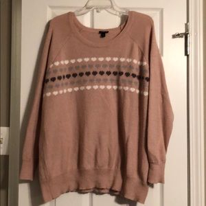 Heart sweater